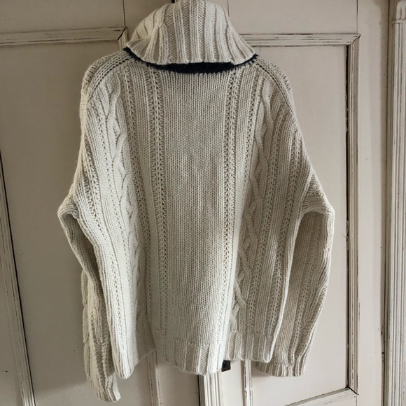 Juicy Couture Cable Turtleneck Wool Sweater - Picture 7 of 8